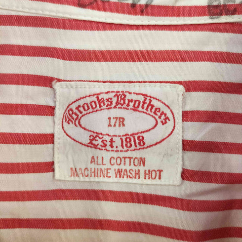 ブルックスブラザーズ BROOKS BROTHERS ストライプ BD L/Sシャツ 6ボタン メンズ 17R
