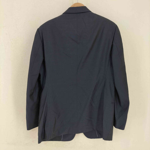 アルマーニコレツィオーニ ARMANI COLLEZIONI イタリア製 ウールシルク 総裏 開き見せ ノーベント 2Bシングルテーラードジャケット メンズ 52/R