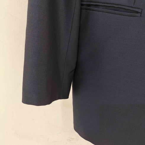 アルマーニコレツィオーニ ARMANI COLLEZIONI イタリア製 ウールシルク 総裏 開き見せ ノーベント 2Bシングルテーラードジャケット メンズ 52/R