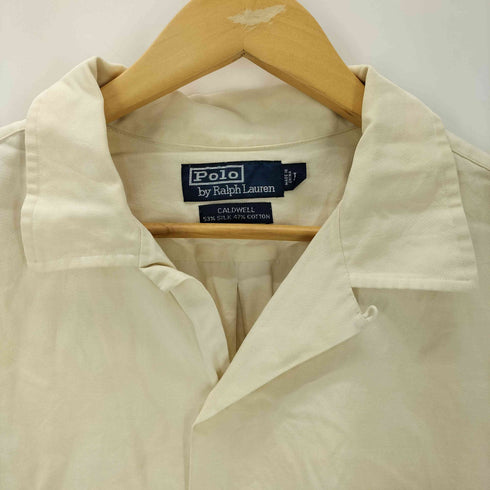 ポロバイラルフローレン Polo by RALPH LAUREN CALDWELL シルクコットン 開襟 半袖シャツ メンズ JPN:L