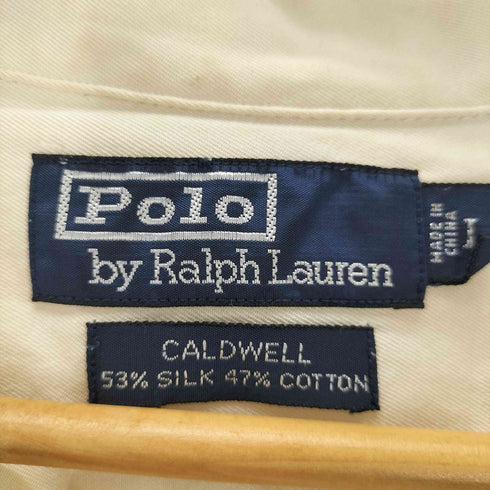 ポロバイラルフローレン Polo by RALPH LAUREN CALDWELL シルクコットン 開襟 半袖シャツ メンズ JPN:L