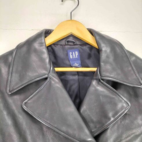 ギャップ Gap 00S OLD レザーピーコート メンズ L