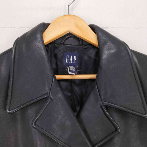 ギャップ Gap 00S OLD レザーピーコート レディース M
