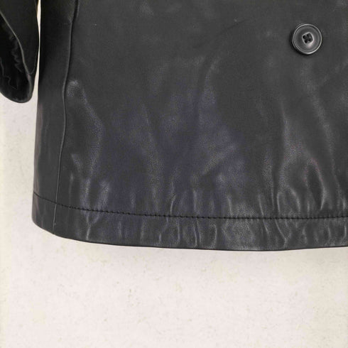 ギャップ Gap 00S OLD レザーピーコート レディース M