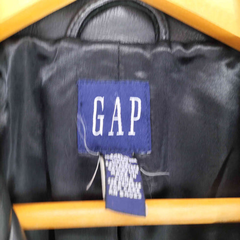 ギャップ Gap 00S OLD レザーピーコート レディース M