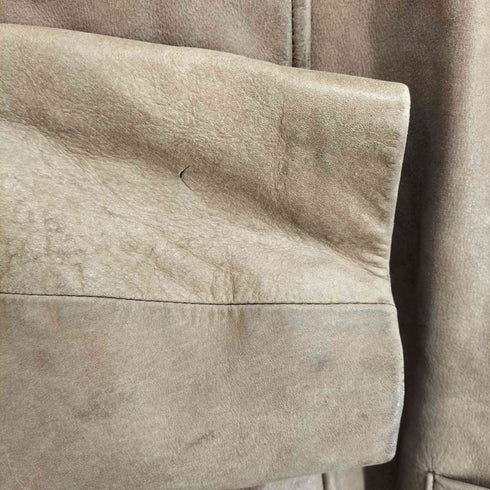 エディーバウアー Eddie Bauer 00S レザーカバーオール レディース L