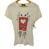 ディーゼル DIESEL TIME TO LOVE グラフィック クルーネック Tシャツ Y2K レディース import:XS