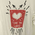 ディーゼル DIESEL TIME TO LOVE グラフィック クルーネック Tシャツ Y2K レディース import:XS