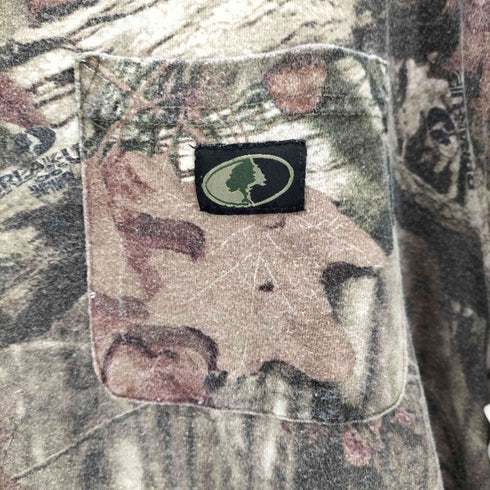 mossy oak リアルツリーカモ 長袖カットソー メンズ JPN:XL