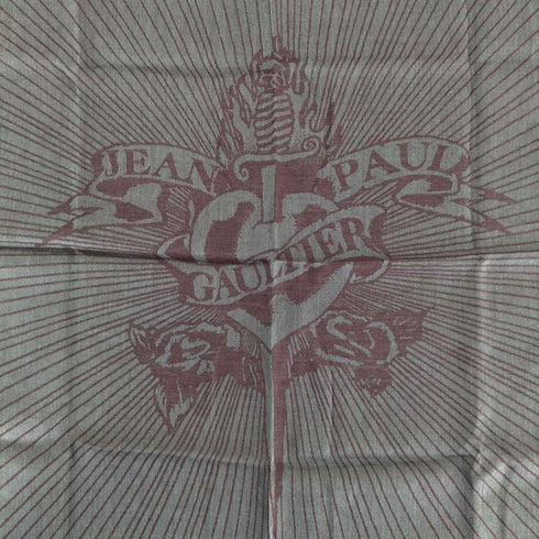 ジャンポールゴルチエ Jean Paul GAULTIER ハートモチーフスカーフ メンズ