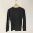GOOD&WOOLEN ボーダー柄 ウール クルーネック ロングTシャツ メンズ JPN:S