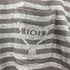 GOOD&WOOLEN ボーダー柄 ウール クルーネック ロングTシャツ メンズ JPN:S