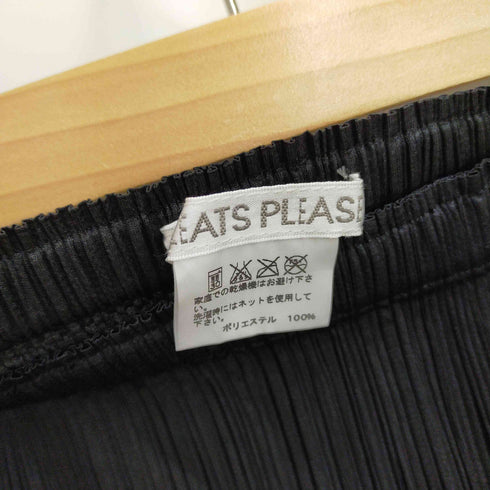 プリーツプリーズイッセイミヤケ PLEATS PLEASE ISSEY MIYAKE 11AW ドローコード 変形 プリーツ スカート レディース JPN:3