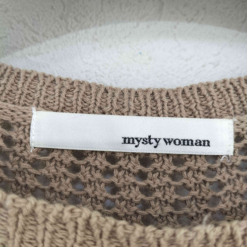 ミスティーウーマン mysty woman スカシアミニットチュニック レディース FREE
