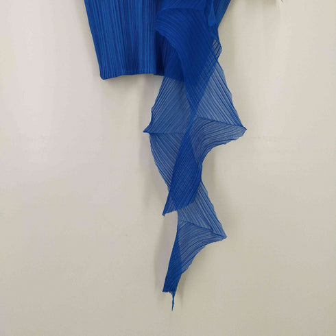 プリーツプリーズイッセイミヤケ PLEATS PLEASE ISSEY MIYAKE プリーツ リボン ノースリーブ トップ レディース JPN:3