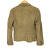マックスマーラウィーケンドライン Max Mara WEEKEND LINE 3B スウェード レザー テーラード ジャケット レディース EUR:38