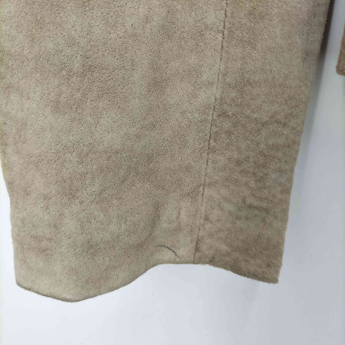 マックスマーラウィーケンドライン Max Mara WEEKEND LINE 3B スウェード レザー テーラード ジャケット レディース EUR:38