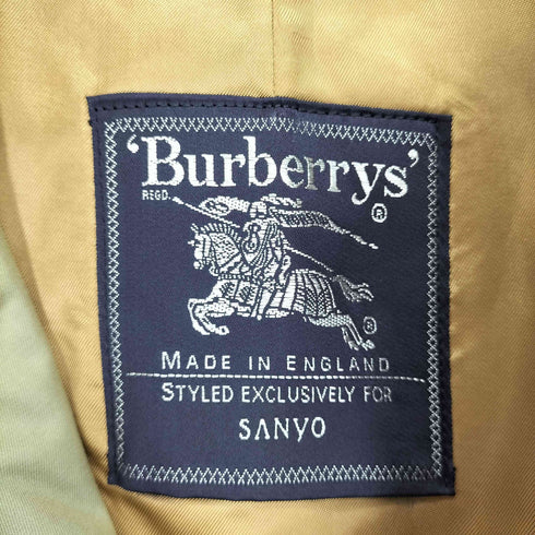 バーバリーズ BURBERRYS MADE IN ENGLAND ライナー付き裏地ノヴァチェックステンカラーコート メンズ