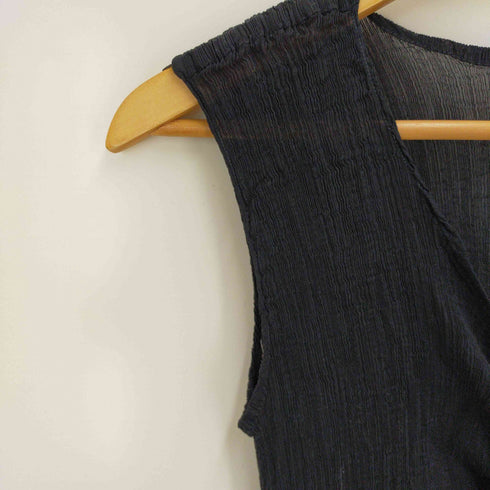 ミー イッセイミヤケ me ISSEY MIYAKE レース 変形 Aライン プリーツ ワンピース レディース