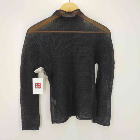 ミー イッセイミヤケ me ISSEY MIYAKE ボトルネック プリーツ セカンドスキン トップ レディース