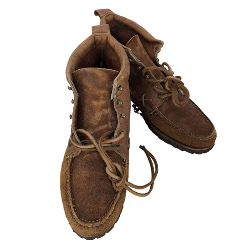 ポロラルフローレン POLO RALPH LAUREN vibram sole moccasin short boots メンズ 10 2/1