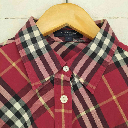バーバリーロンドン BURBERRY LONDON チェック柄シャツ レディース M