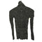 G.DRESS-JAPAN- 花柄 L/S ハイネック セカンドスキン トップ レディース JPN:M