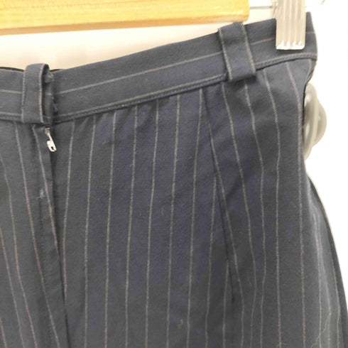 ヨウジヤマモト Yohji Yamamoto 04AW ウールレーヨン混 ストライプスカート レディース JPN:S