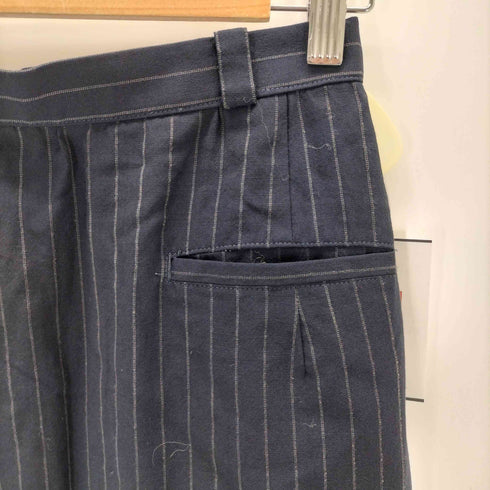 ヨウジヤマモト Yohji Yamamoto 04AW ウールレーヨン混 ストライプスカート レディース JPN:S