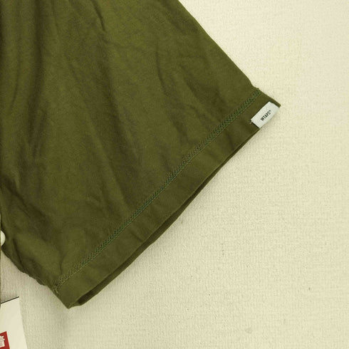 ダブルタップス WTAPS 22ss CROSS SS TEE クルーネック バックプリントTシャツ メンズ 03
