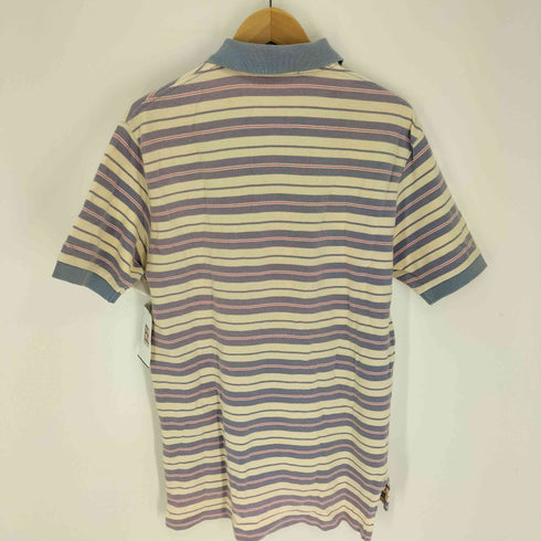 ポロバイラルフローレン Polo by RALPH LAUREN ポニー 刺繍 ボーダー ポロシャツ メンズ import:M