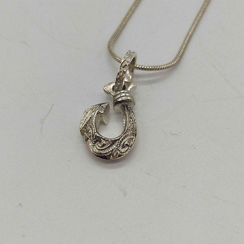 925刻印 いかりモチーフ シルバーネックレス メンズ