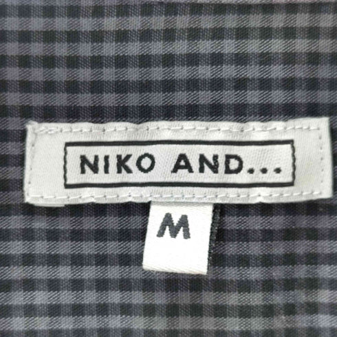 ニコアンド niko and... ドロストマトンスリーブシャツ レディース JPN:M