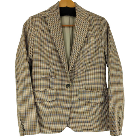 ローレンラルフローレン LAUREN RALPH LAUREN チェックテーラードジャケット レディース JPN:0