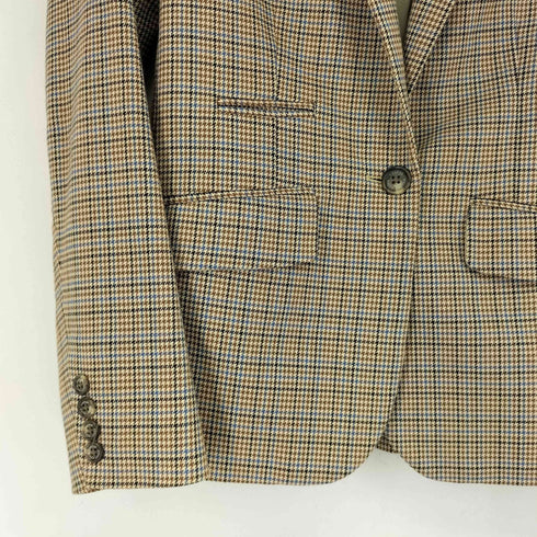 ローレンラルフローレン LAUREN RALPH LAUREN チェックテーラードジャケット レディース JPN:0
