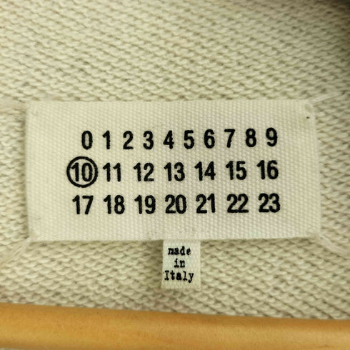 メゾンマルジェラ Maison Margiela 20ss SPLICED MMロゴ マココットンジャージーTシャツ 半袖スウェット メンズ 46