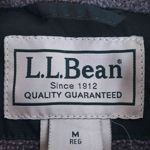 エルエルビーン L.L.Bean 00s 裏地フリース ジップアップ ナイロン 中綿 シェルジャケット メンズ import:M