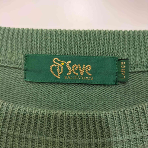 seve 90S マルチカラー L/S プルオーバーニット メンズ LARGE