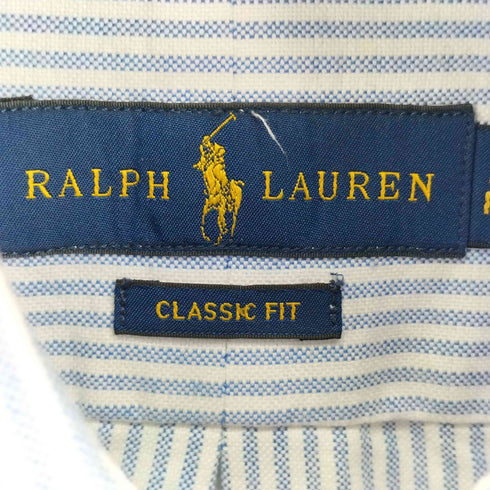 ラルフローレン RALPH LAUREN CLASSIC FIT スモールポニー刺繍 L/S BD チェックシャツ メンズ JPN:S