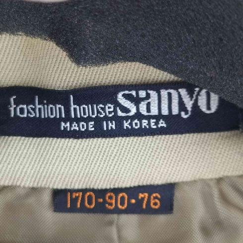 サンヨー SANYO ウールトレンチコート メンズ 170-90-76