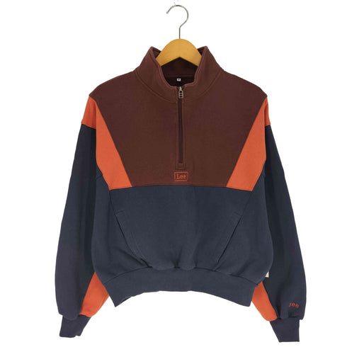 リー Lee ハーフ ジップ スポーツ スウェット レディース import:M