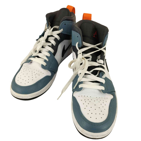 ジョーダンブランド JORDAN BRAND Air Jordan 1 Mid White/Navy メンズ JPN:27.5