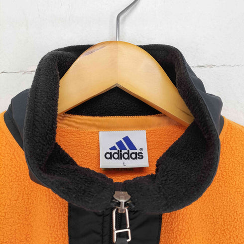アディダス adidas 00S ストライプハーフジップフリース メンズ L