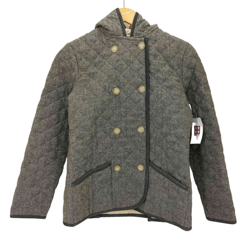 トラディショナルウェザーウェア Traditional Weatherwear LUTON フーデッド キルティング ジャケット レディース 34