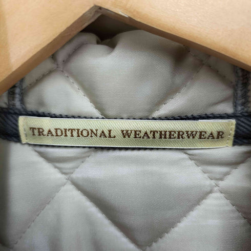 トラディショナルウェザーウェア Traditional Weatherwear LUTON フーデッド キルティング ジャケット レディース 34