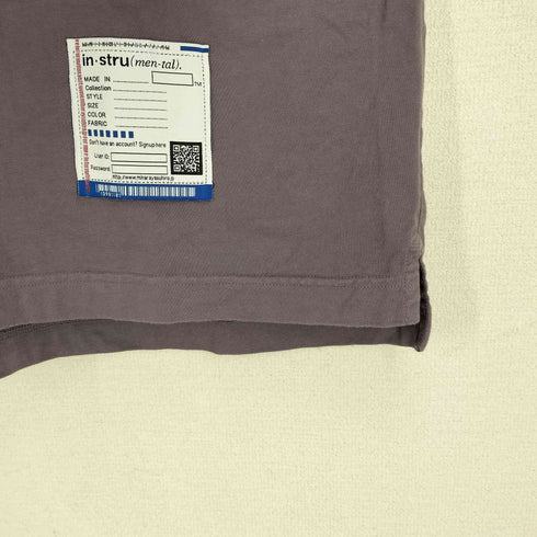 メゾンミハラヤスヒロ Maison MIHARA YASUHIRO in・stru(men-tal) 22ss Embroidery Tee メンズ 46