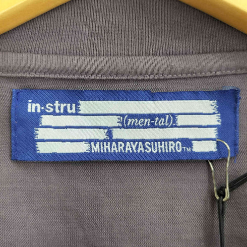 メゾンミハラヤスヒロ Maison MIHARA YASUHIRO in・stru(men-tal) 22ss Embroidery Tee メンズ 46