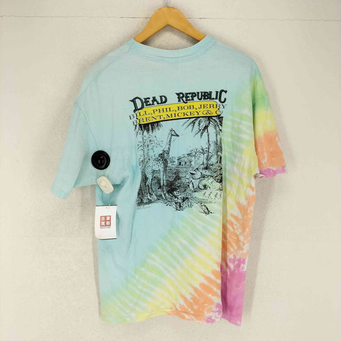 ヘインズ Hanes DEAD REPUBLIC タイダイ染Tシャツ 1989コピーライト メンズ L