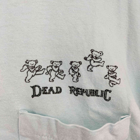 ヘインズ Hanes DEAD REPUBLIC タイダイ染Tシャツ 1989コピーライト メンズ L