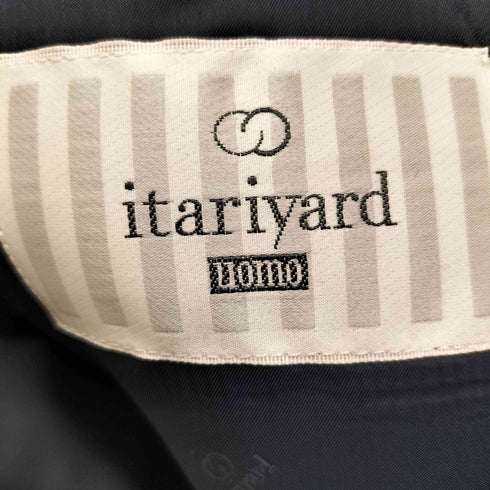 ITARIYARD UOMO 金ボタン 背抜き ダブルブレスト テーラードジャケット メンズ import:M